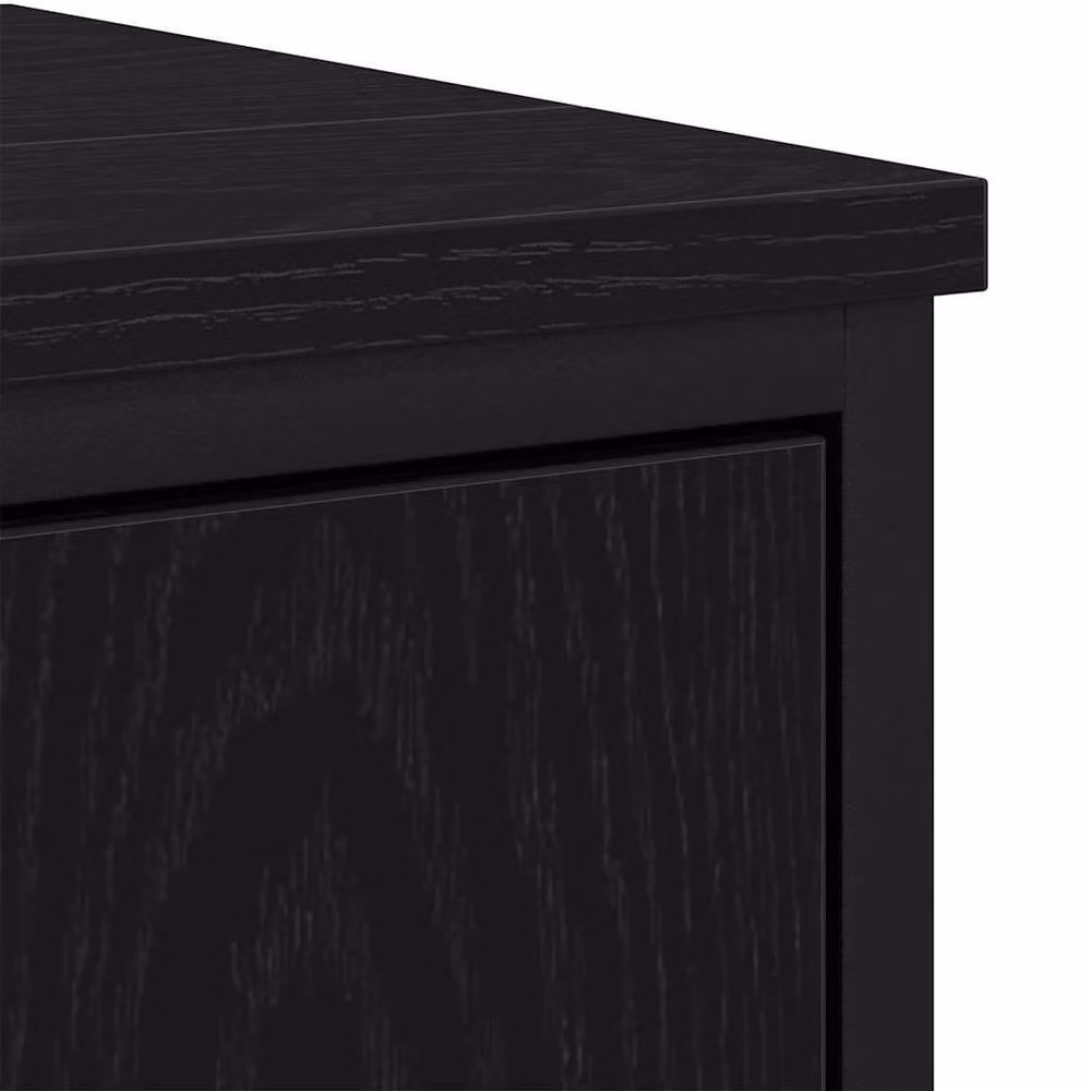 Berkfield Home Modern Black Oak Bathroom Sink Cabinet, W/D/H: 80 x 30 x 60 cm – 5