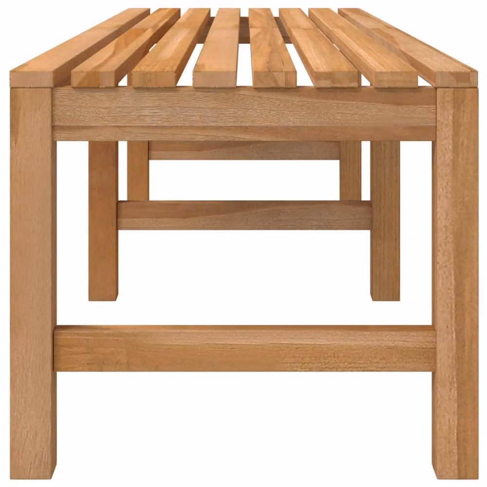 Berkfield Home Garden Bench in Brown Solid Teak Wood, Width: 150 cm – 3