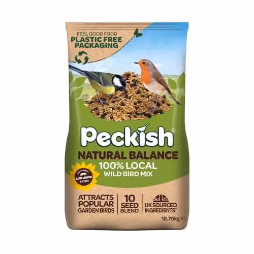 Peckish Natural Balance Seed Mix for Wild Birds, 12.75 kg, Gold