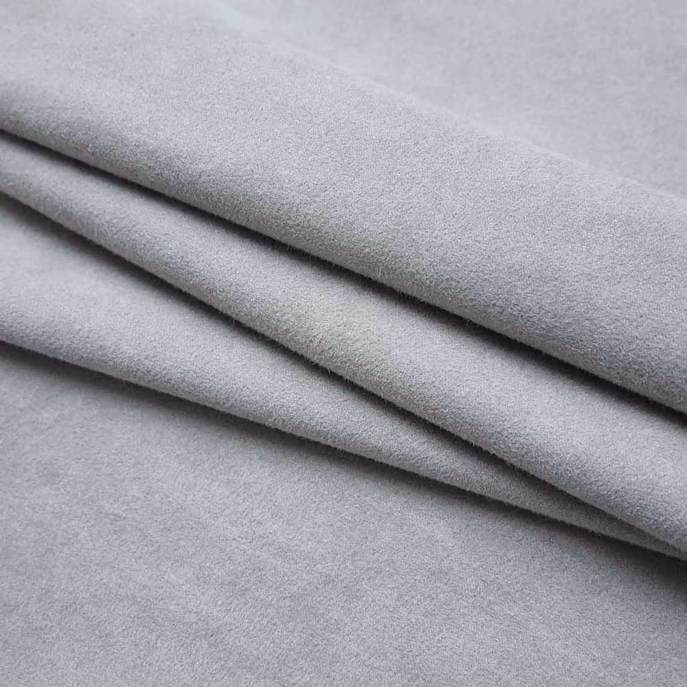 Berkfield Home Grey Blackout Fabric Curtains with Hooks, 2 Pack, W: 140 cm, H: 175 cm – 3