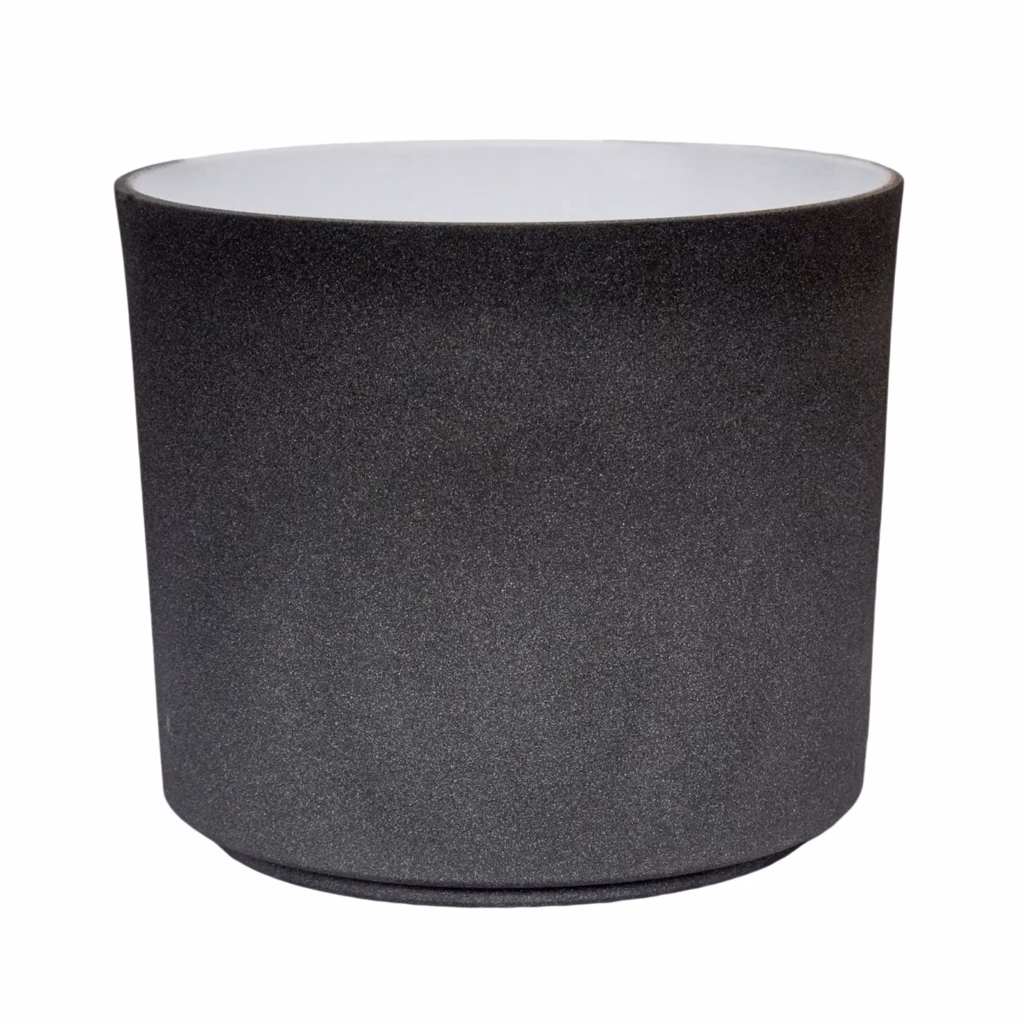 Ivyline Leon Round Stone Planter in White and Beige, H: 27 cm, D: 32 cm – 2