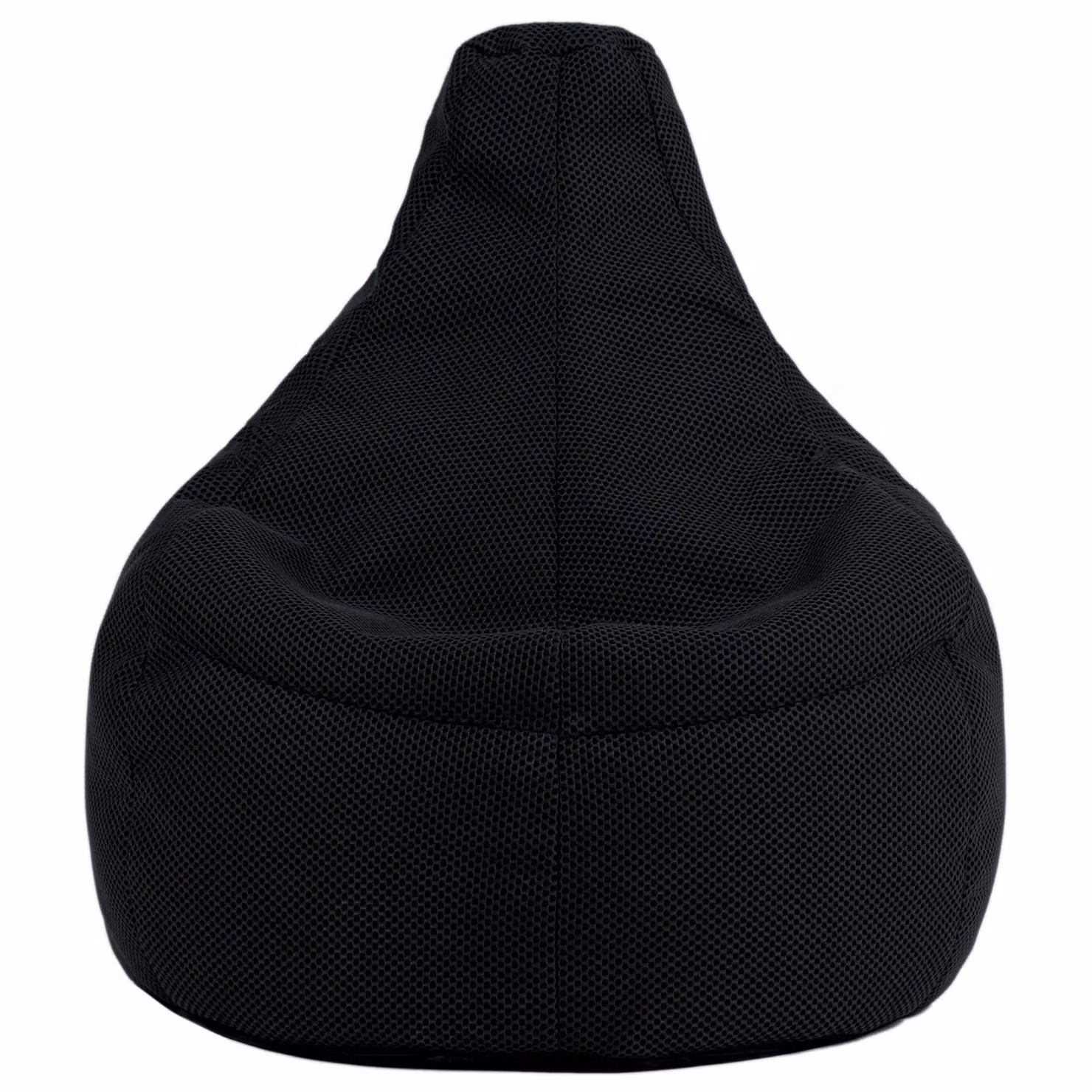 icon Mesh Gaming Bean Bag Chair in Black – 4