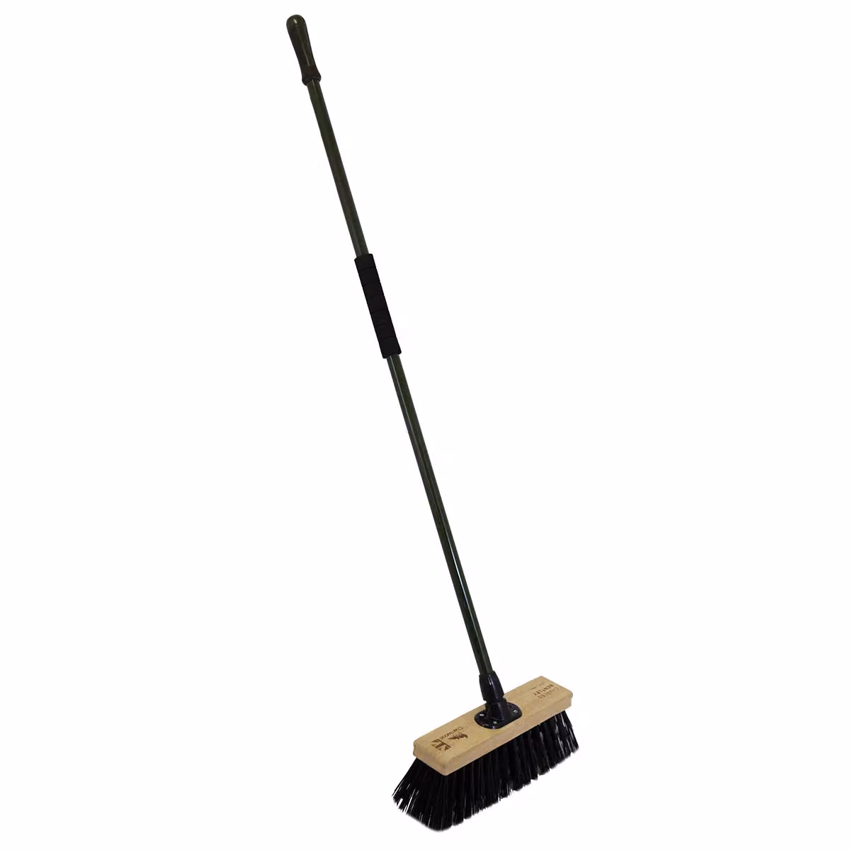 Charles Bentley Charnwood 14 inch Heavy Duty PVC and Wood Garden Broom in Black – 3