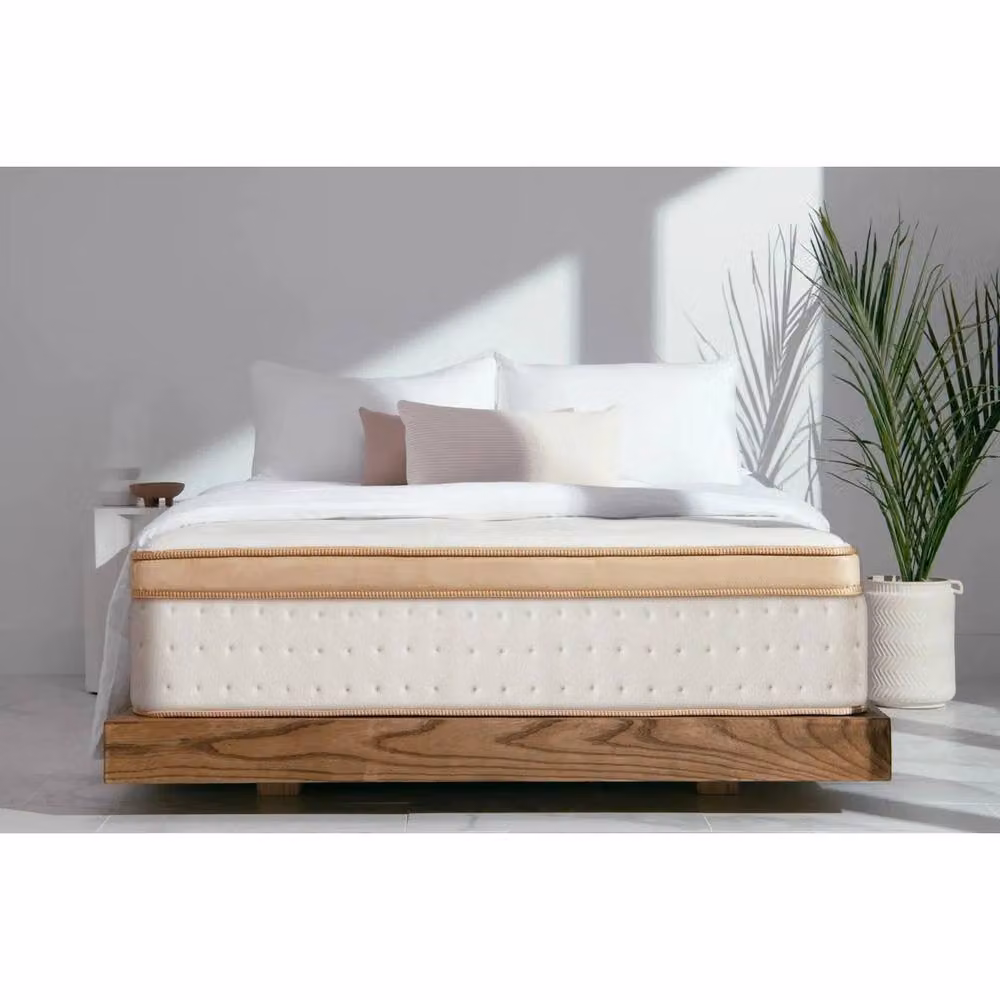 Rolipo Single Hybrid Mattress in White, 24cm Memory Foam and Pocket Sprung, W/D/H: 90 x 190 x 24 cm – 2