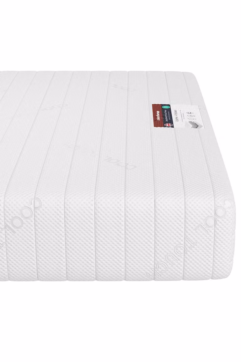 Rest Relax Visco Therapy Premier Hybrid Sprung Mattress, White, King Size, Height: 19 cm, W/D/H: 180 x 200 cm, 19 cm