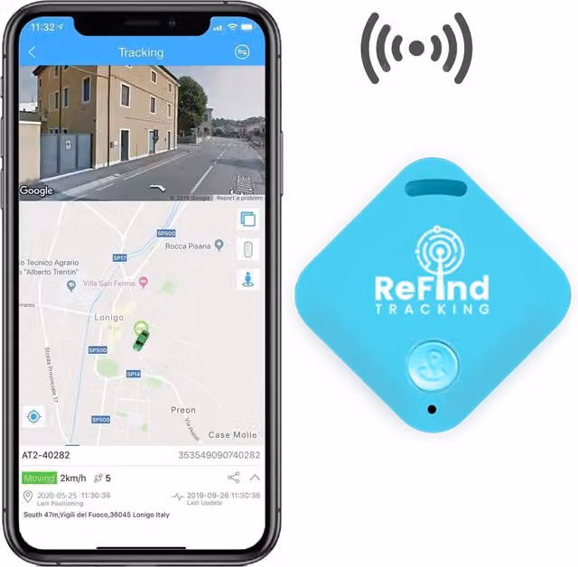 ReFind R4 Smart Bluetooth Tracker - Blue