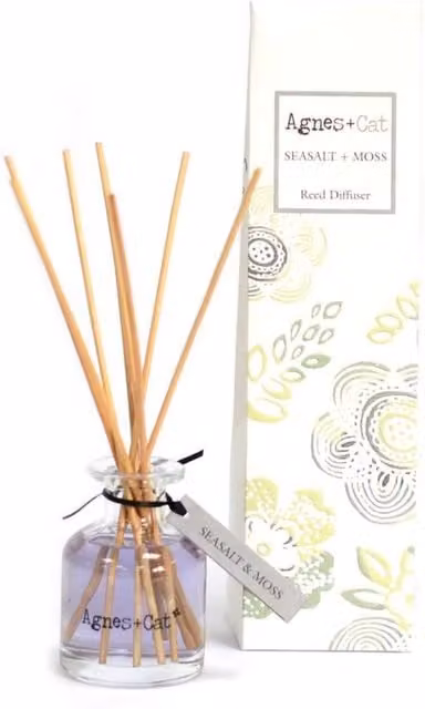 KDMD Sea Salt & Moss Reed Diffuser, 140ml, Fresh Coastal Scent in Blue – 1