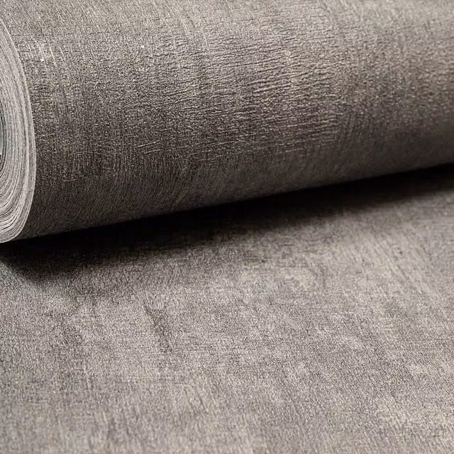 Erfurt Grey Abstract Industrial Plain Washable Wallpaper