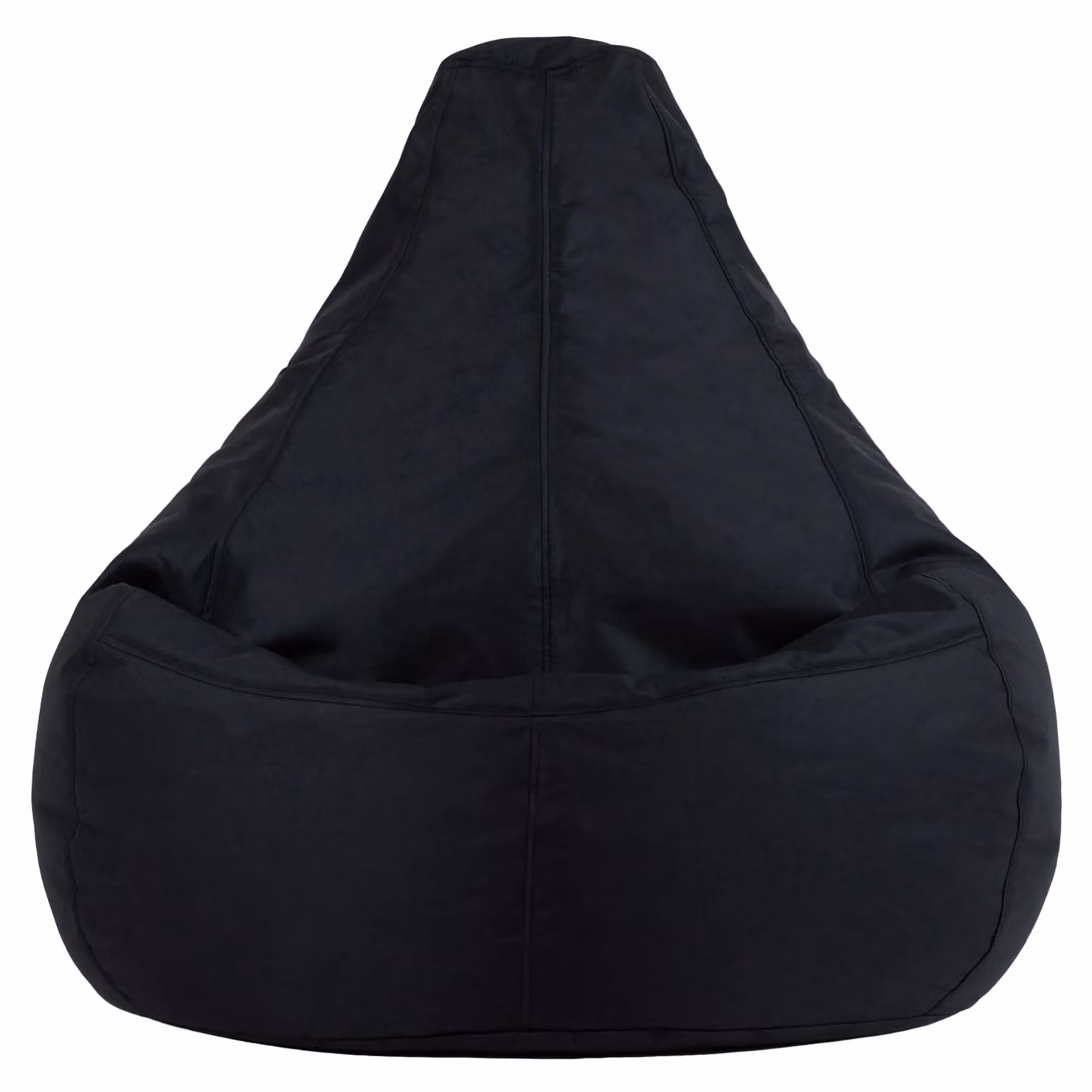 icon Dalton High Back Adult Gaming Bean Bag Chair for Indoor and Outdoor Use, Black – 3
