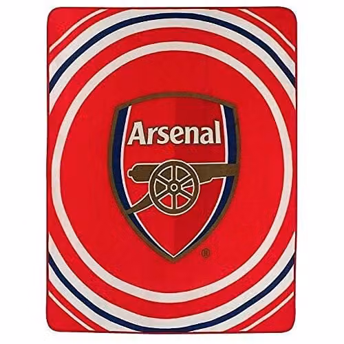 Arsenal FC Red Pulse Design Polyester Fleece Blanket W/D/H: 150 x 120 x 120 cm – 1