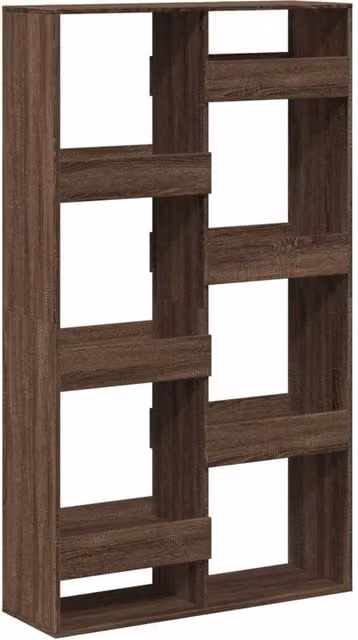 Berkfield Home Brown Oak Room Divider, W/D/H: 100 x 33 x 175 cm