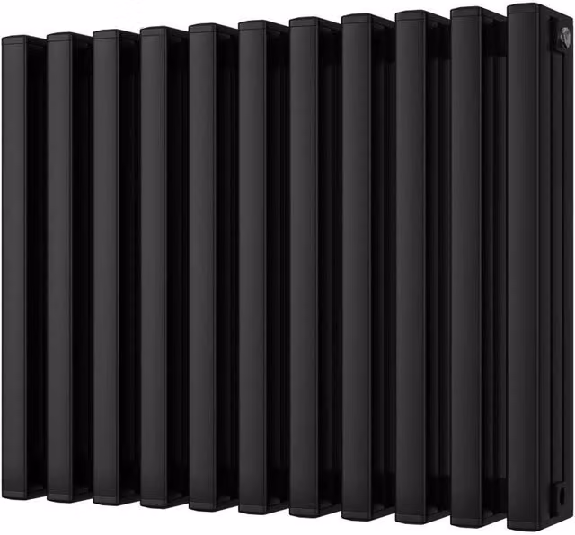 Temple Black Square Tube Column Radiator