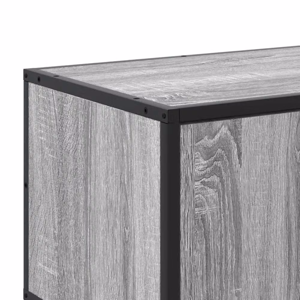 Berkfield Home Grey Sonoma TV Cabinet in Engineered Wood, W/D/H: 180 x 35 x 41 cm – 4