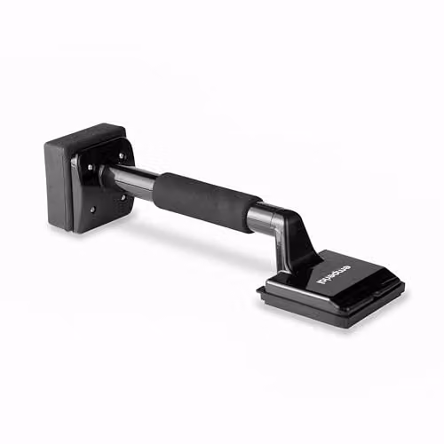 Emperial Steel Knee Kicker Carpet Stretcher with Soft Touch Handle in Black