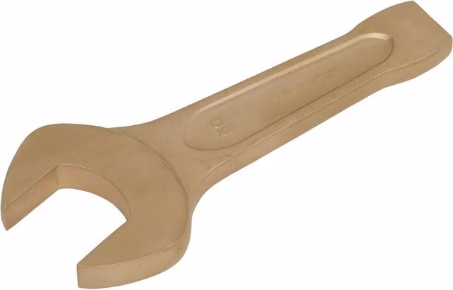 Loops 50mm Open-End Non-Sparking Slogging Spanner in Gold