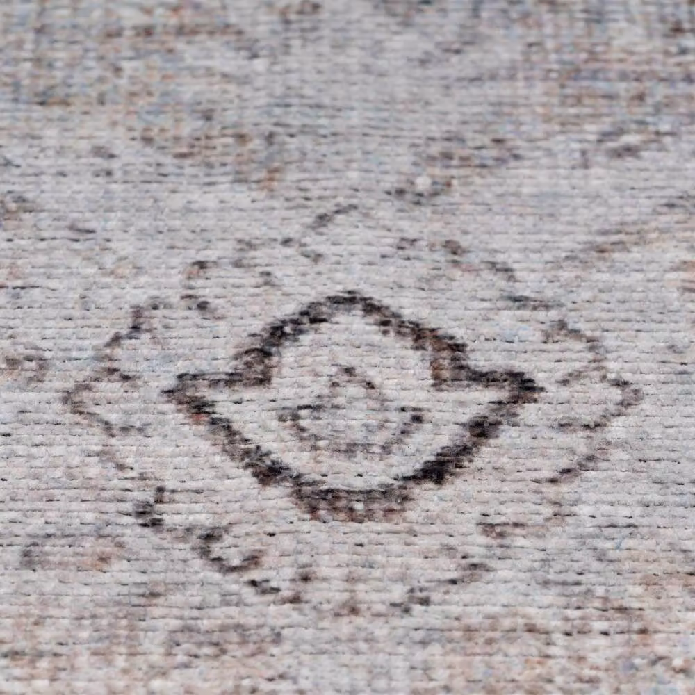 Kukoon Pale Beige Traditional Flatwoven Living Room and Hallway Area Rug, W: 120 cm, L: 170 cm – 2