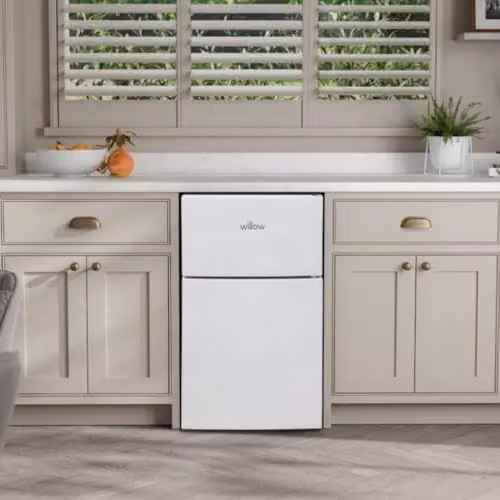 Willow 86L Under Counter Fridge Freezer in White – 2