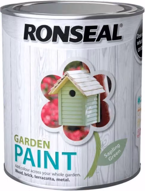 Ronseal Opaque Green Wood Garden Paint 0.75 l