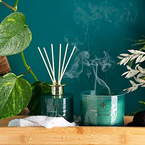 Nicola Spring Sage & Seasalt Scented Reed Diffuser, 200ml, Green – 5