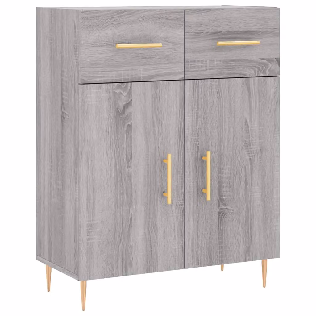 Berkfield Home Grey Sonoma Modern Sideboard W/D/H: 69.5 x 34 x 90 cm – 2