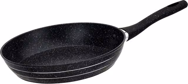 Royalford Non-Stick Ceramic Aluminium Frying Pan, Black, 22 cm – 1
