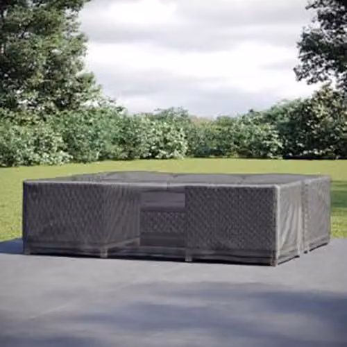 Platinum Ruma AeroCover Waterproof Outdoor Lounge Set Cover in Grey, W: 275 cm, D: 275 cm, H: 70 cm – 2