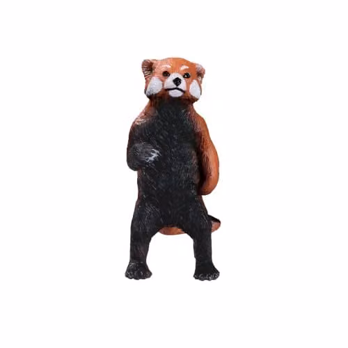 MOJO Wildlife Collection Red Panda Collectable Animal Toy Figure, Multicolour