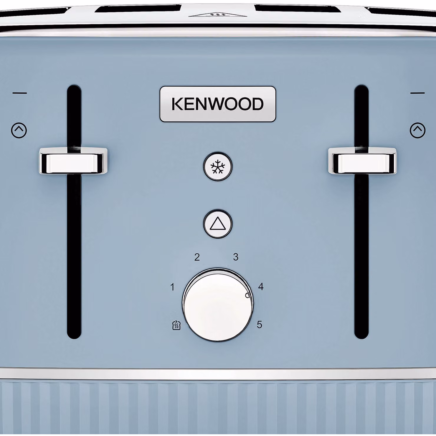 Kenwood Elegancy 4 Slice Toaster in Grey and Blue with Cable Storage – 2
