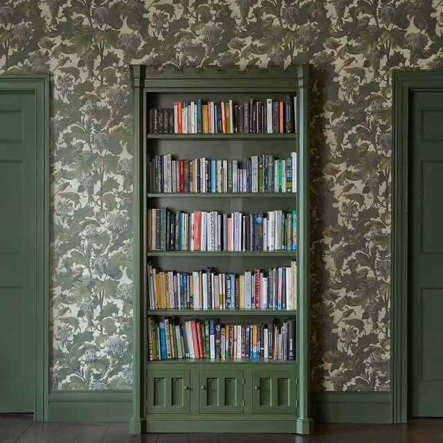 House of Hackney CASTLE Bookcase in Nephrite Green