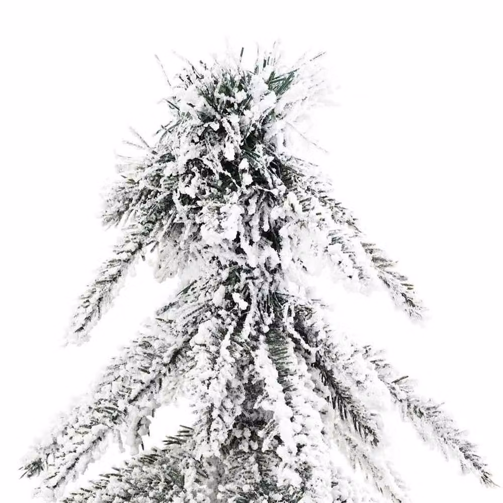 Berkfield Home White Christmas Tree with 150 LEDs, Height: 120 cm – 3