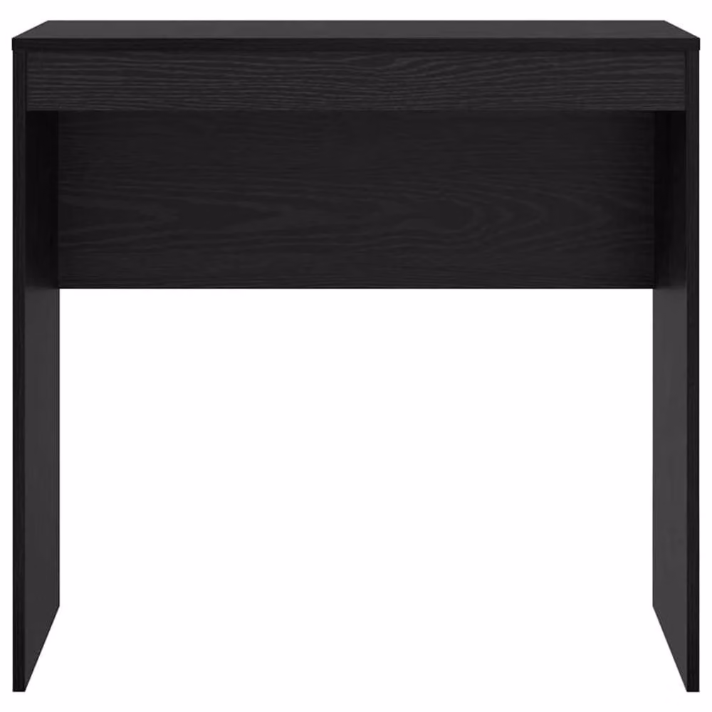 Berkfield Home Black Oak Writing Desk, W/D/H: 80 x 40 x 76 cm – 4