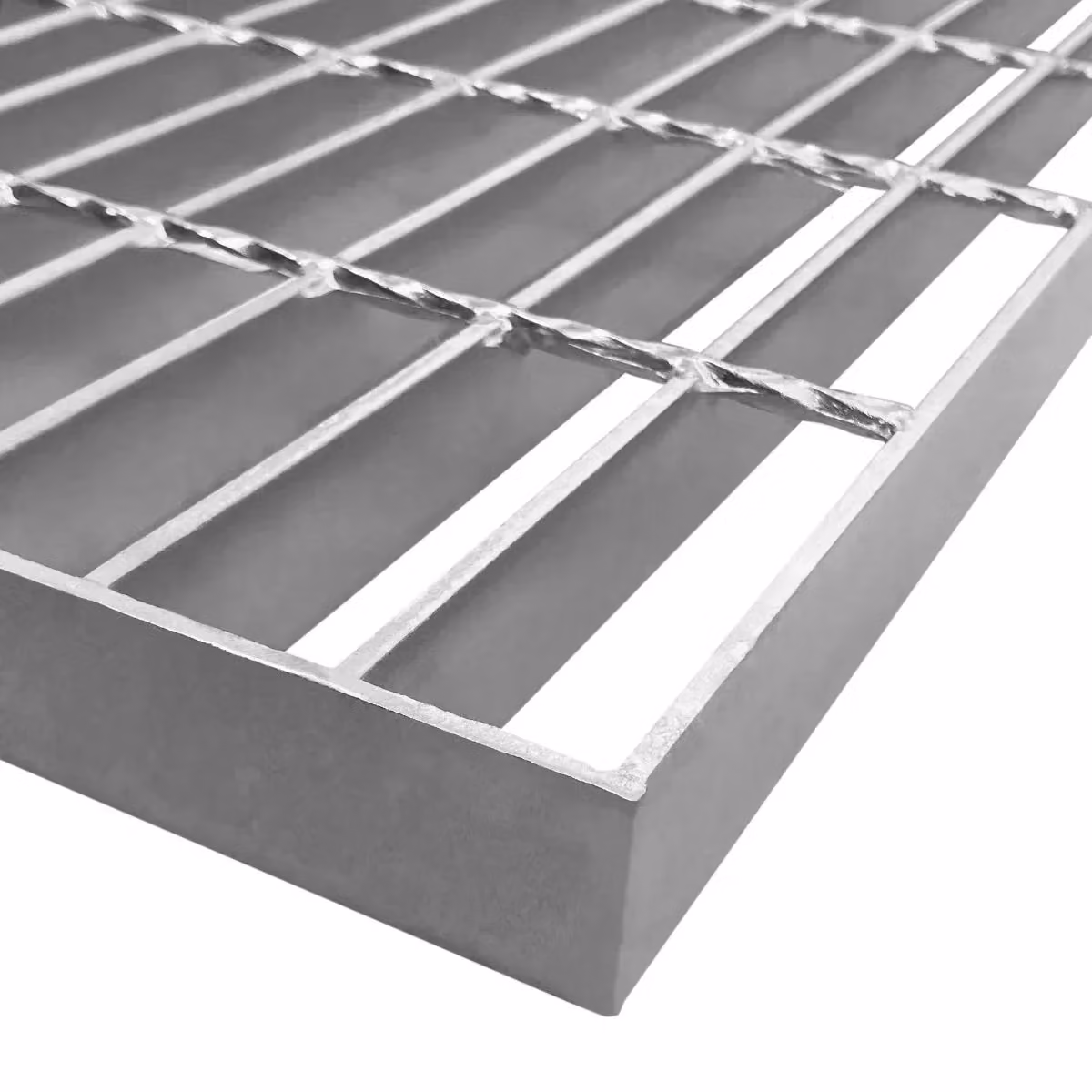 Monstershop Galvanised Grating in Silver, W: 100 cm, D: 50 cm – 5