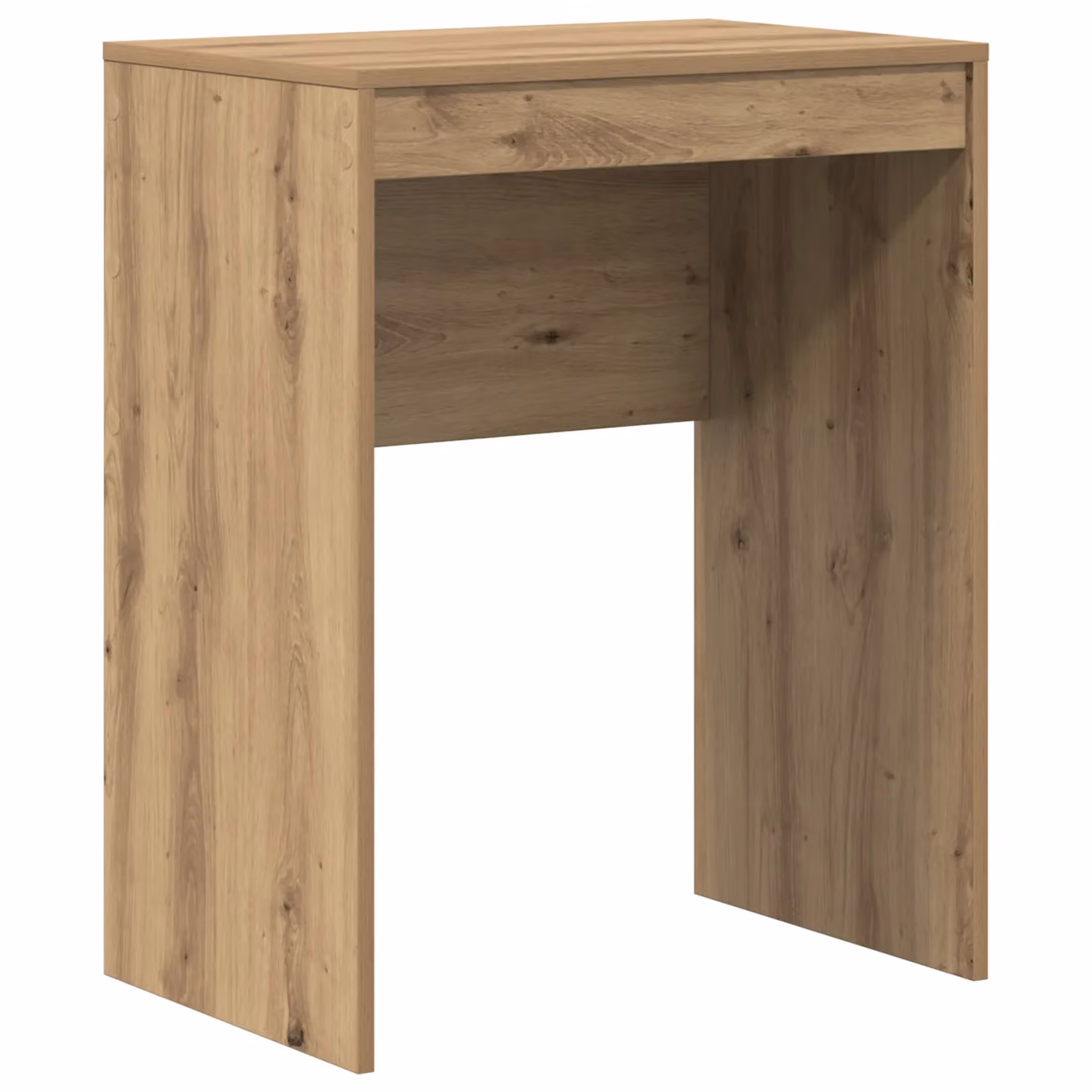 Berkfield Home Artisan Oak Writing Desk in Brown, W/D/H: 60 x 40 x 76 cm – 1