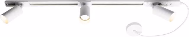 Litecraft Bexley Adjustable Modern Track Kit, White