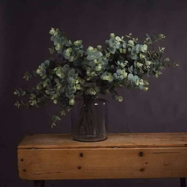 Lemon Pavilion Green Eucalyptus Artificial Plant, W13 x D22 x H91 cm – 1