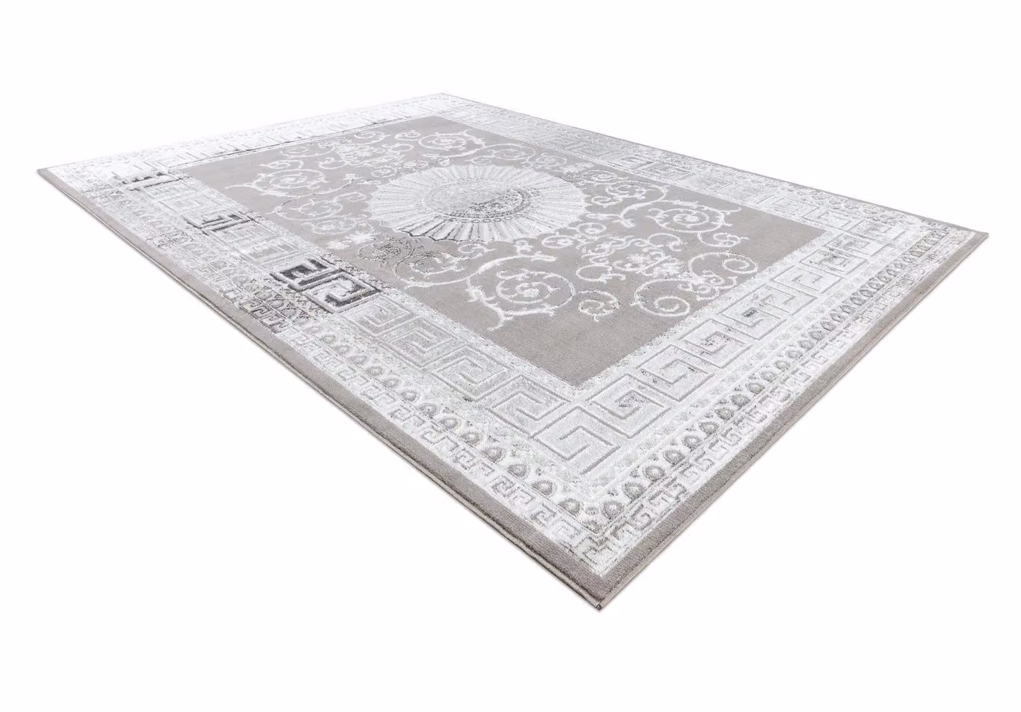 RugsX Bliss Grey Modern Rectangular Rug, W: 140 cm, L: 190 cm – 2