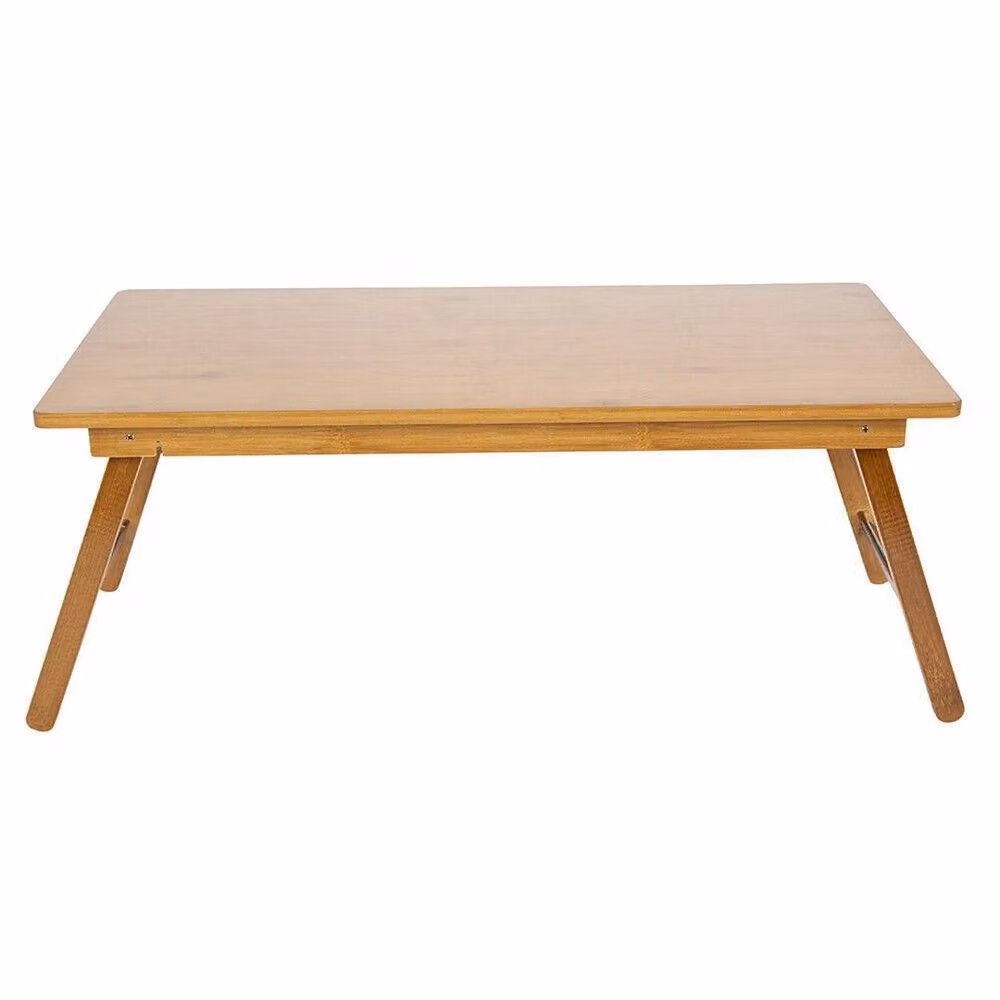 SPETLEK Bamboo Foldable Tatami Coffee Table in Natural Brown, Height: 67 cm – 2