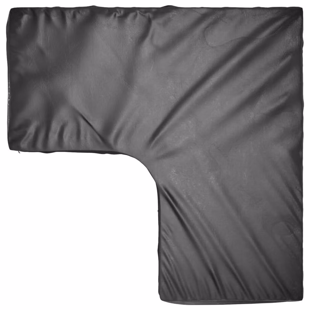 Berkfield Home L-Shaped Garden Furniture Covers, 2 Pack, Black, W/D/H: 185 x 185 x 70 cm – 4