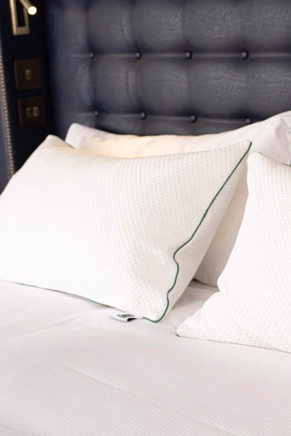 Martian Made Velistra Ultra Soft Microfibre Hotel Pillows 2 Pack, White, W/H: 50 x 75 cm – 4
