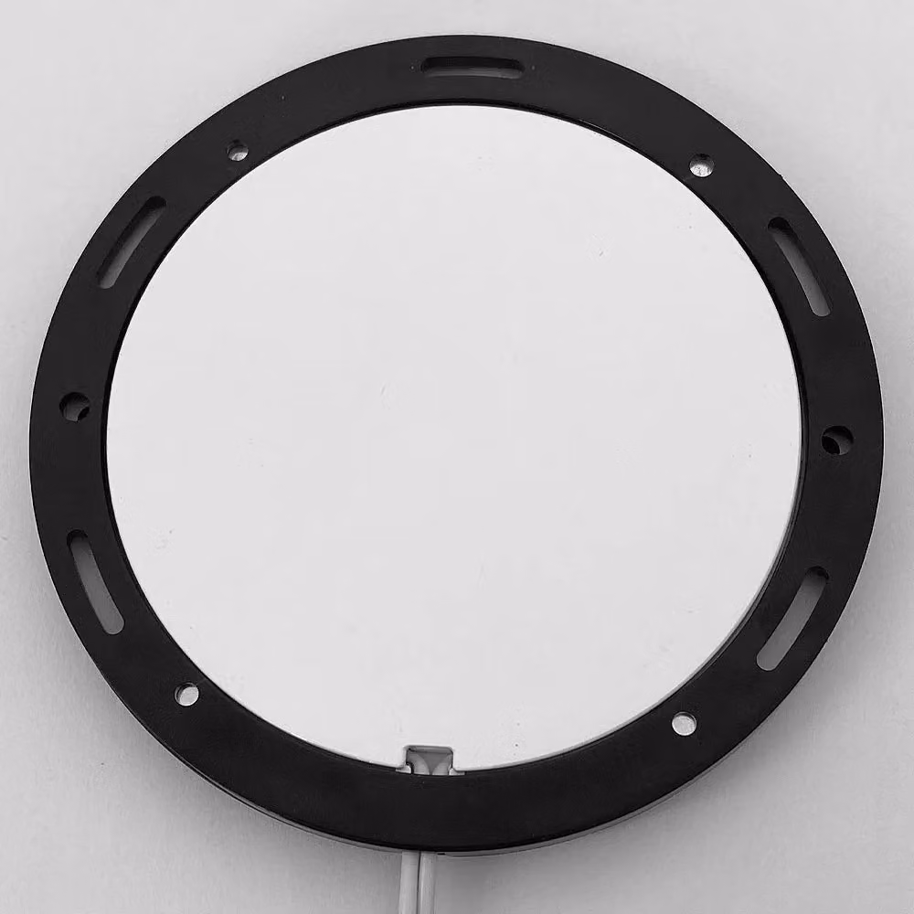 Loops 3x Matt Black Ultra-Slim Round Under Cabinet Kitchen LED Light and Driver Kit with Natural White Diffused Light – 4