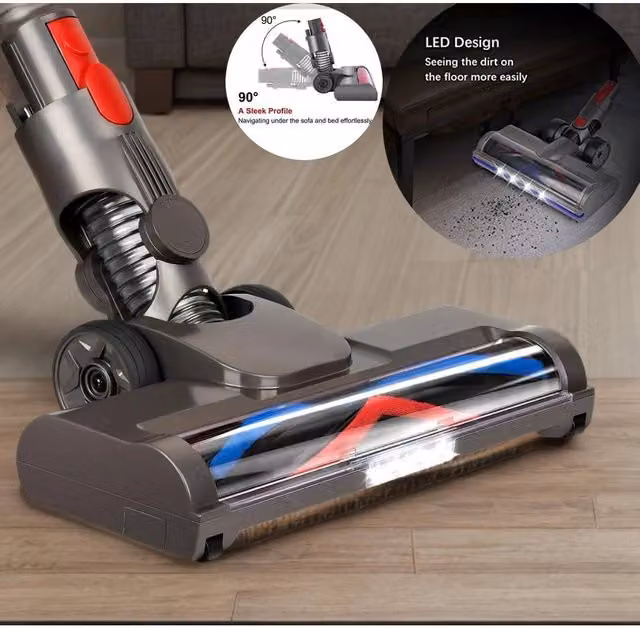 Dyson FLAVORA Carbon Fibre Motorised Vacuum Floor Brush in Grey