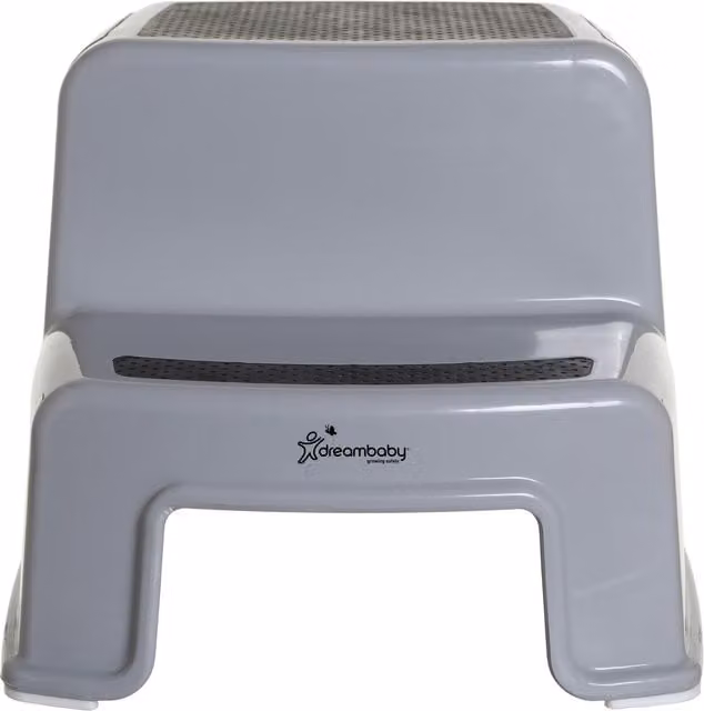 Dreambaby 2 Height 2 Up Step Stool in Silver