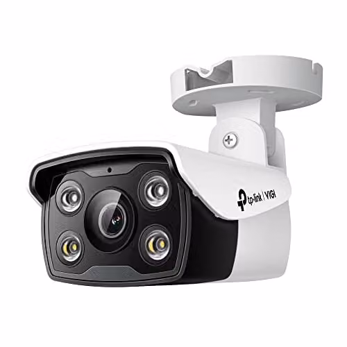 TP-Link VIGI C340 4MP Outdoor Bullet Surveillance Camera, White – 1