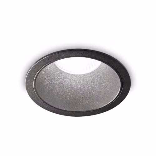 Netlighting Game Round Recessed Downlight Black 3000K Warm White – 1