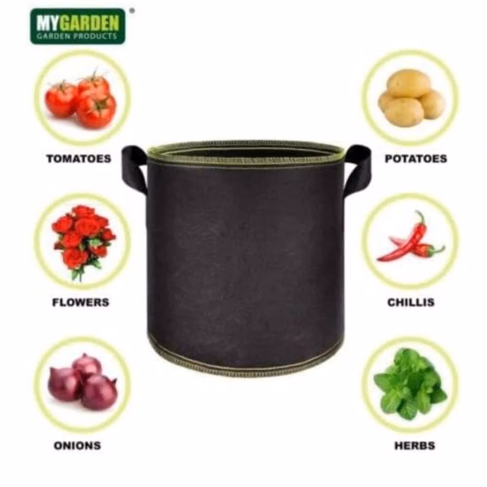 Marco Paul 25L Black Fabric Planting Pot Grow Bag – 4