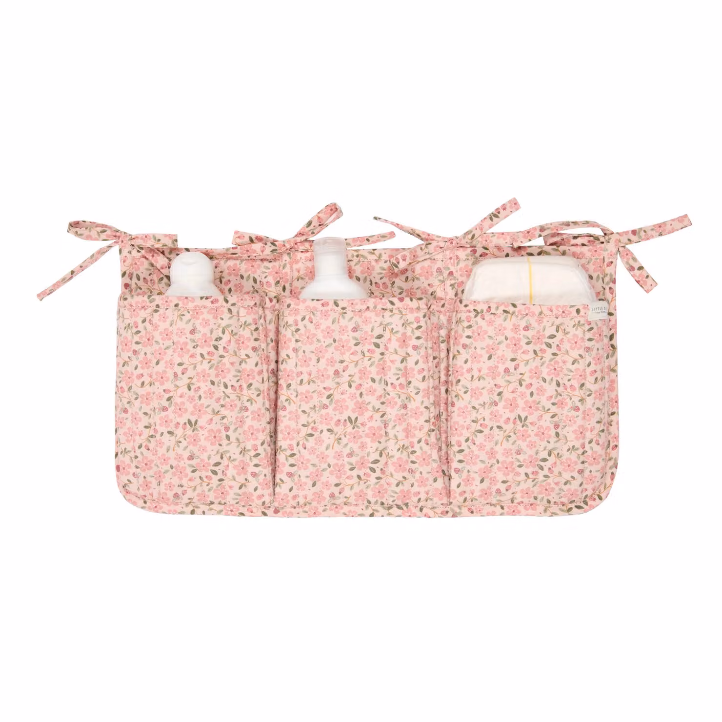 Little Dutch Fairy Floral Organiser in Pink Organic Cotton – 2