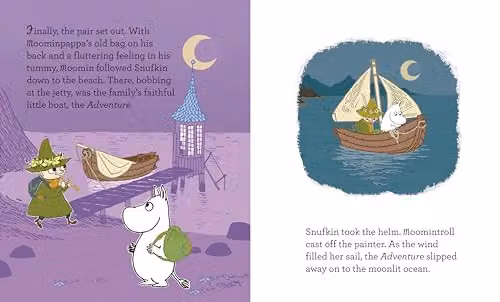 Tove Jansson Moomin and Snufkin's Quest for Adventure Paperback Book by Puffin, Multicolour – 3