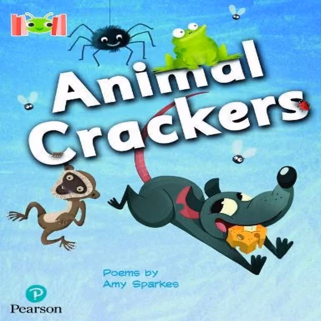 Pearson Amy Sparkes Bug Club Reading Corner Animal Crackers Paperback Book for Ages 4-7, Multicolour