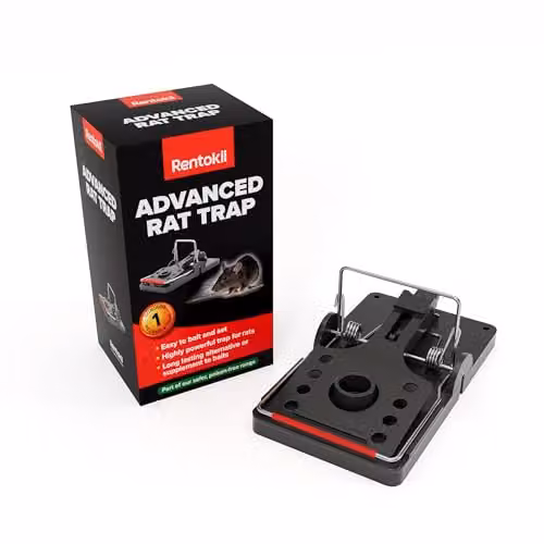 Rentokil Advanced Transparent Plastic Rat Trap Single – 3