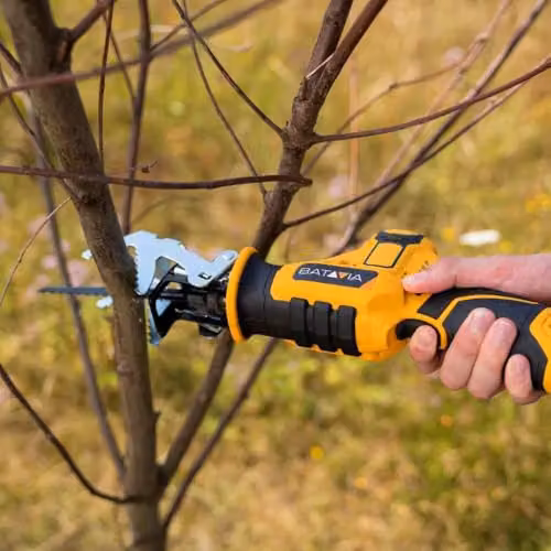 Batavia Fixxpack 12V Cordless Reciprocating Saw, Yellow – 4